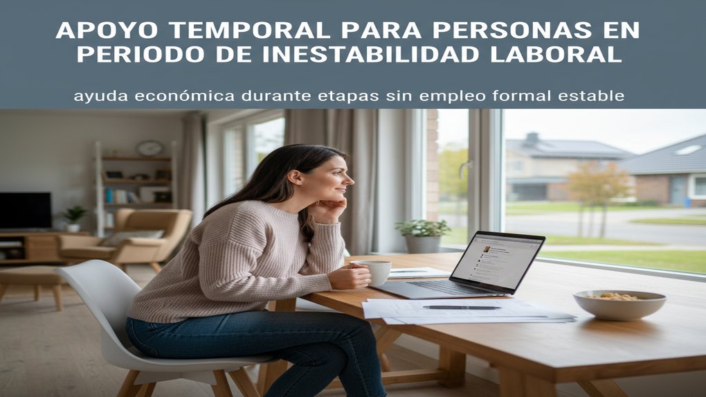 Apoyo Temporal para Personas en Periodo de Inestabilidad Laboral: ayuda económica durante etapas sin empleo formal estable
