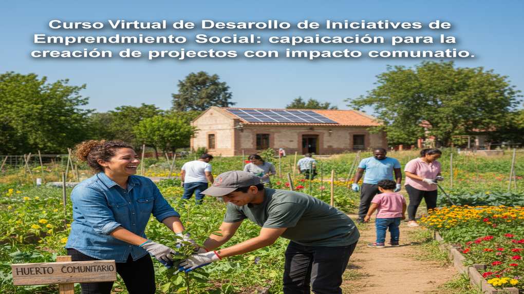 Curso Virtual de Desarrollo de Iniciativas de Emprendimiento Social: capacitación para la creación de proyectos con impacto comunitario