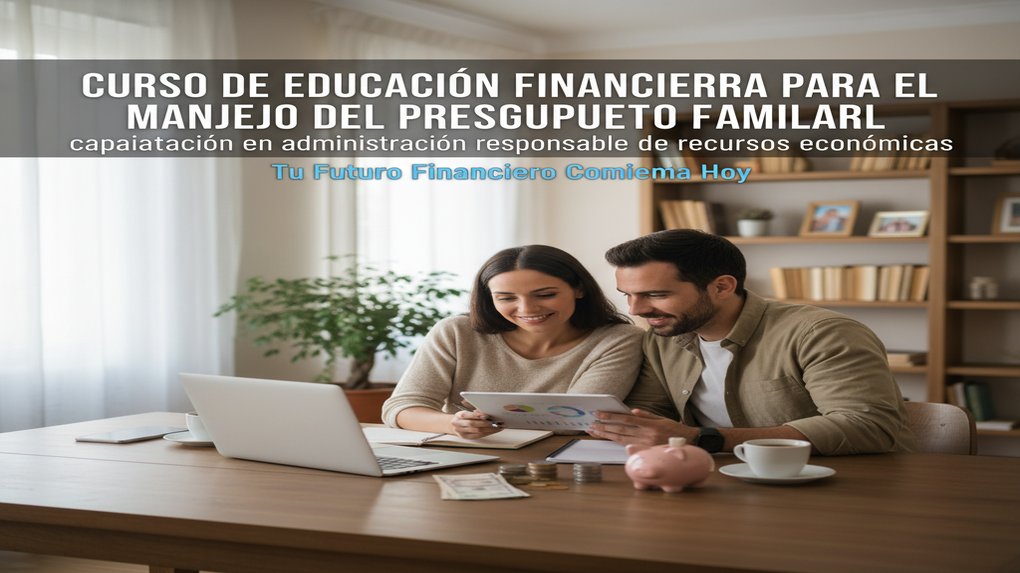 Curso de Educación Financiera para el Manejo del Presupuesto Familiar: capacitación en administración responsable de recursos económicos