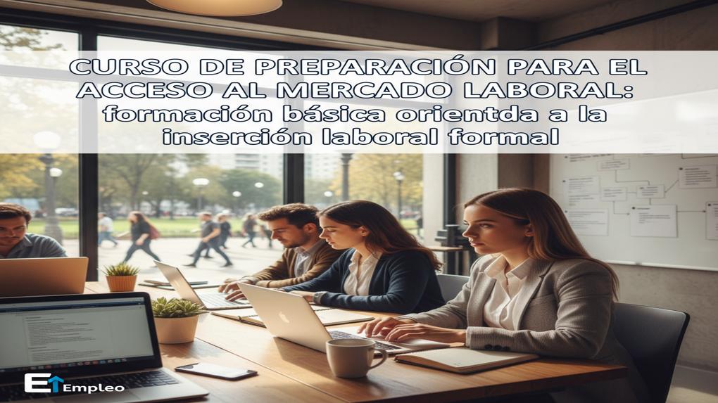 Curso de Preparación para el Acceso al Mercado Laboral: formación básica orientada a la inserción laboral formal